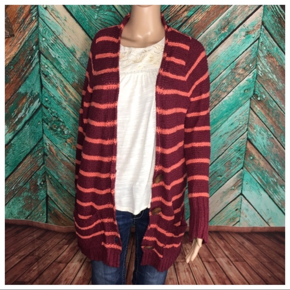 Free People Beach Striped Cardigan - Picture 4 of 5